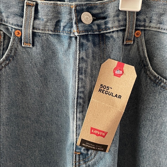 Men’s 38 x 32 Levi Classic Straight Blue Jeans - Picture 4 of 15